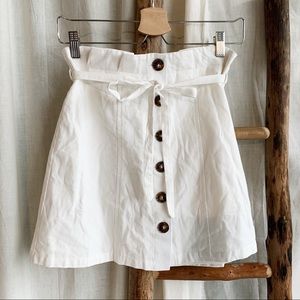 VERY J Button down skirt